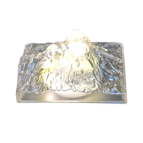 Unique Plastic Night Light: Flameless LED (Iceberg Design, Gift)