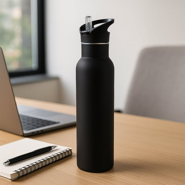 Matte Finish Leak-Proof Sports Water Bottle